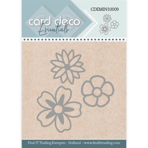 Card Deco dies mini blomst 4,5x4,8cm